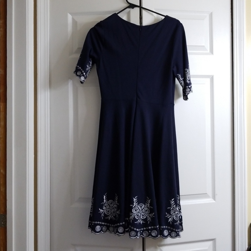 Navy Dress MIUSOL